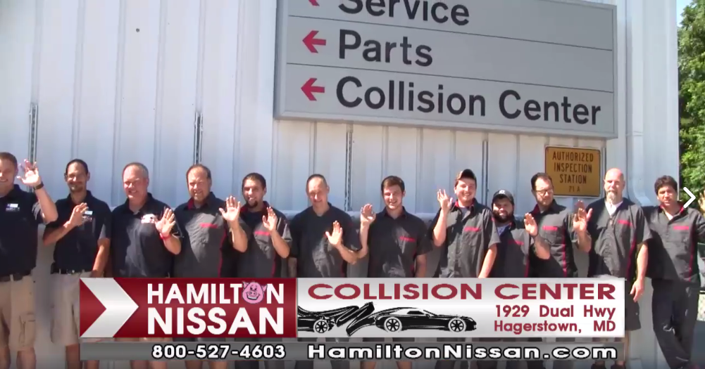 Hamilton Nissan Collision Center | 1929 Dual Hwy, Hagerstown, MD 21740 | Phone: (800) 527-4603