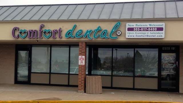 Comfort Dental | 16981 E. Quincy, D1-D3, Aurora, CO 80015 | Phone: (303) 617-8400