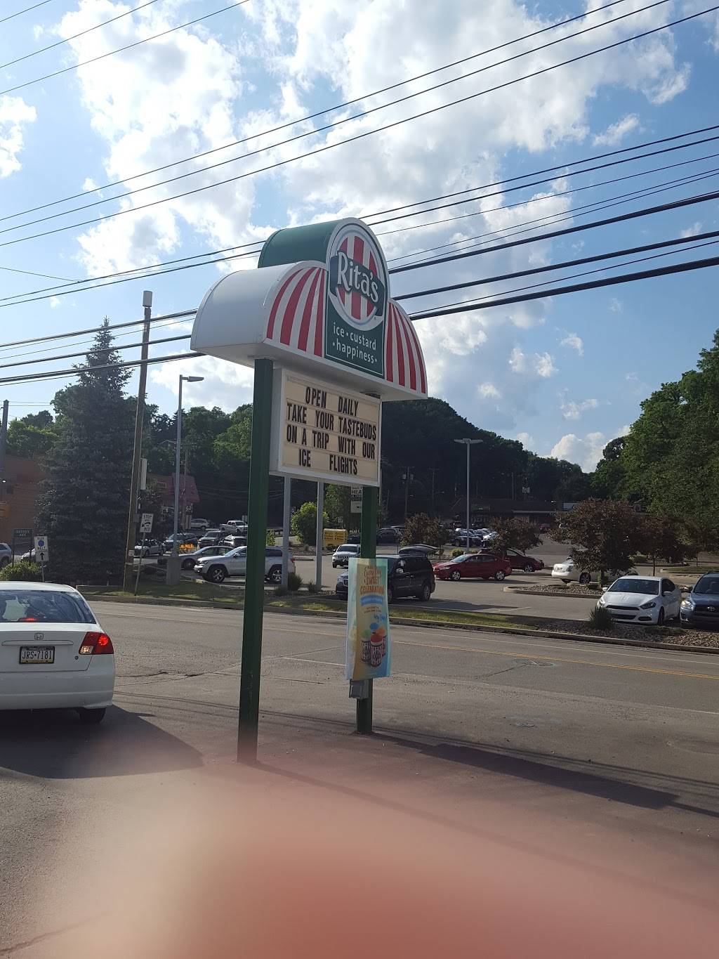 Ritas Italian Ice & Frozen Custard | 427 McNeilly Rd, Pittsburgh, PA 15226, USA | Phone: (412) 808-1228