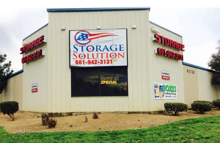 Storage Solution Lancaster | 42738 4th St E, Lancaster, CA 93535, USA | Phone: (661) 276-8662