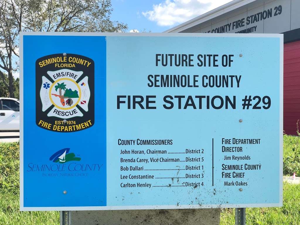 Fire Station 29 | Seminole County | 2300 Via Loma Dr, Oviedo, FL 32765 | Phone: (407) 971-5611