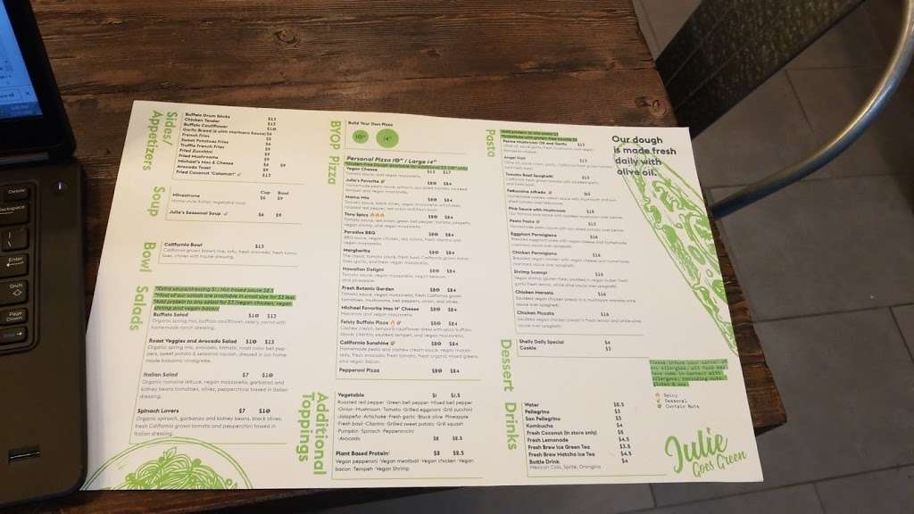 Julies Goes Green | 11140 Palms Boulevard, Los Angeles, CA 90034, USA | Phone: (310) 398-4620