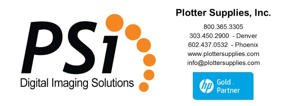 Plotter Supplies, Inc. - PSI - Digital Imaging Solutions | A -13, 2850 S 36th St, Phoenix, AZ 85034, USA | Phone: (602) 437-0532