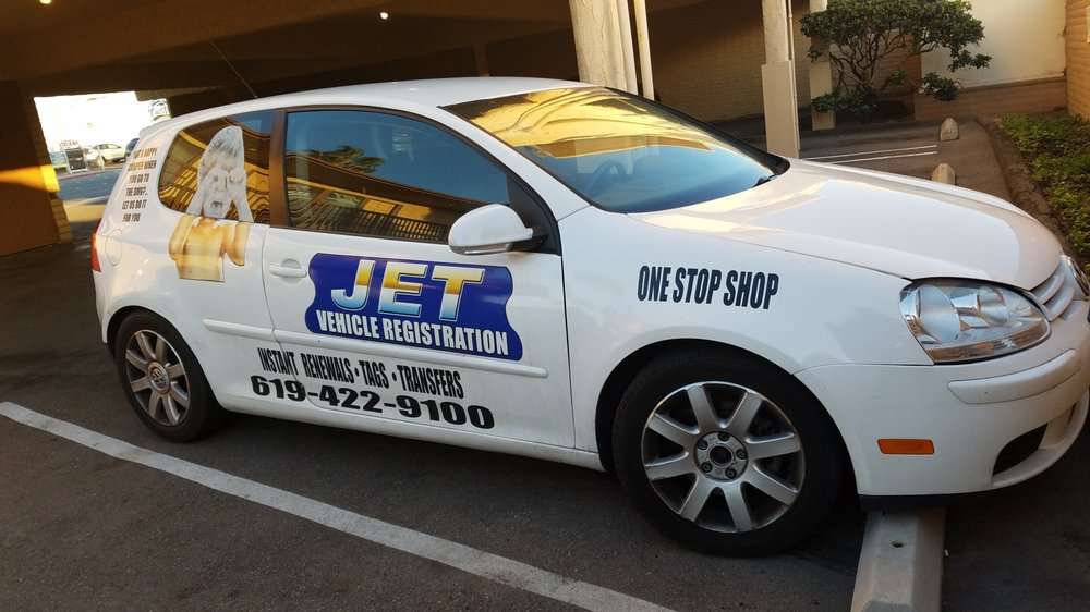 JET Vehicle Registration Services | 664 Broadway suite g, Chula Vista, CA 91910, USA | Phone: (619) 422-9100