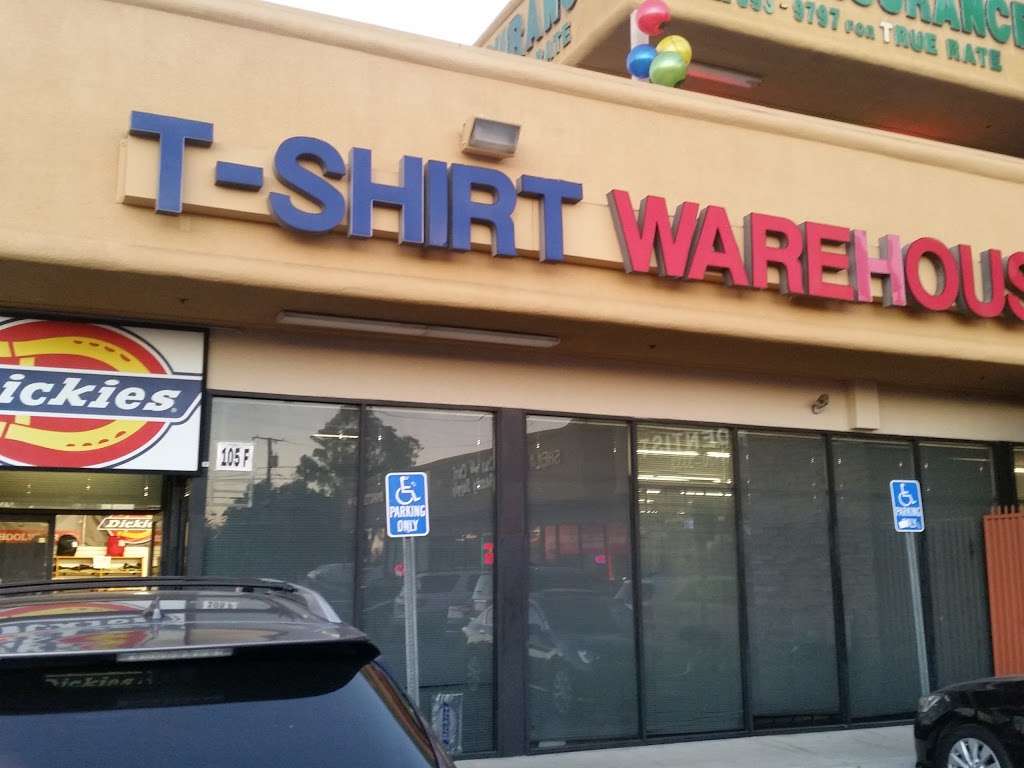 T-Shirt Warehouse | 9150 Painter Ave #105, Whittier, CA 90602, USA | Phone: (562) 693-8810