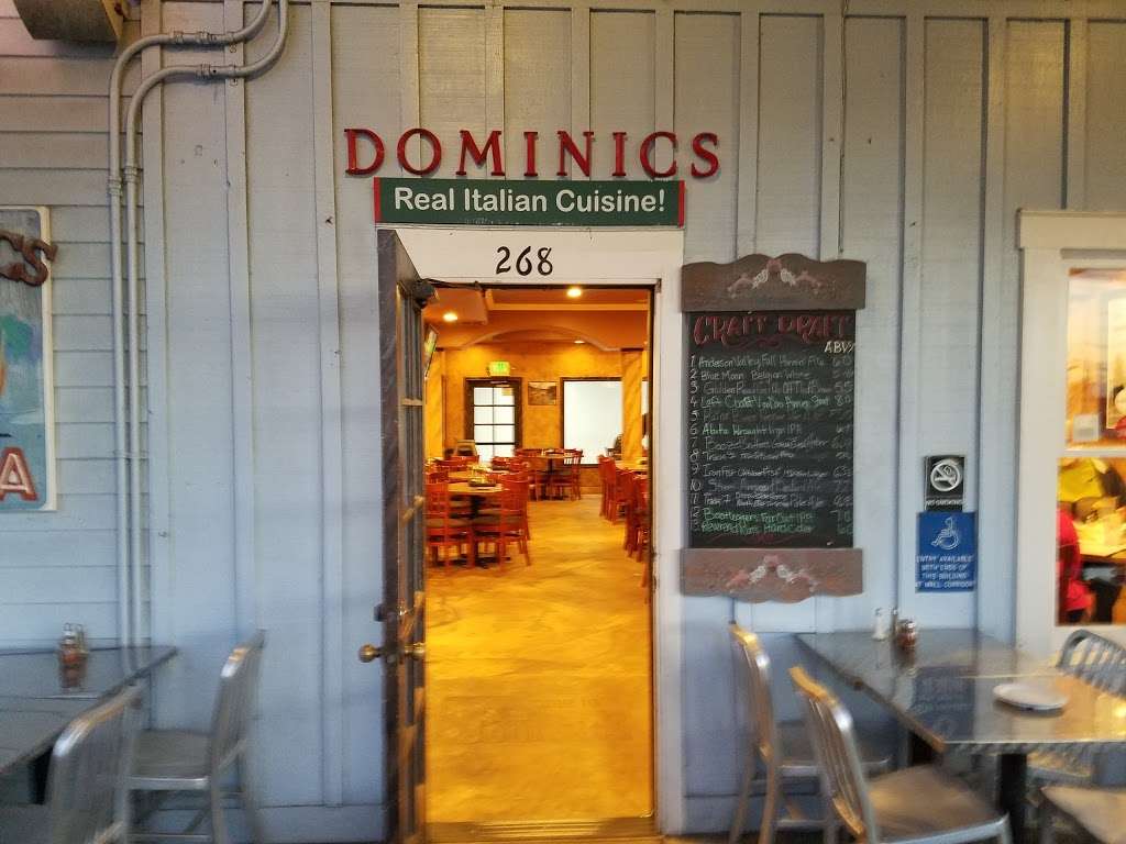 Dominics Italian Restaurant | 268 Harbor Drive S., Oceanside, CA 92054, USA | Phone: (760) 754-1881