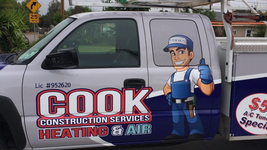 Cook Construction Services Heating and Air Conditioning | 15700 Russel Ave, Riverside, CA 92508, USA | Phone: (951) 353-2665