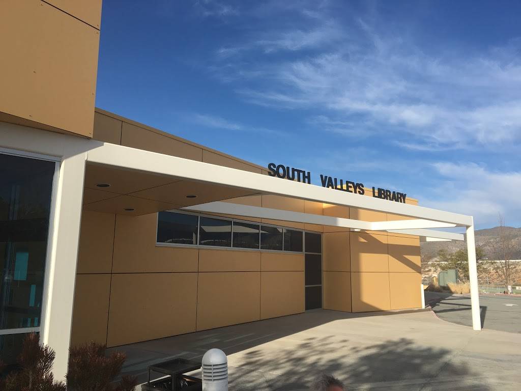 South Valleys Library | 15650 Wedge Pkwy, Reno, NV 89511, USA | Phone: (775) 851-5190
