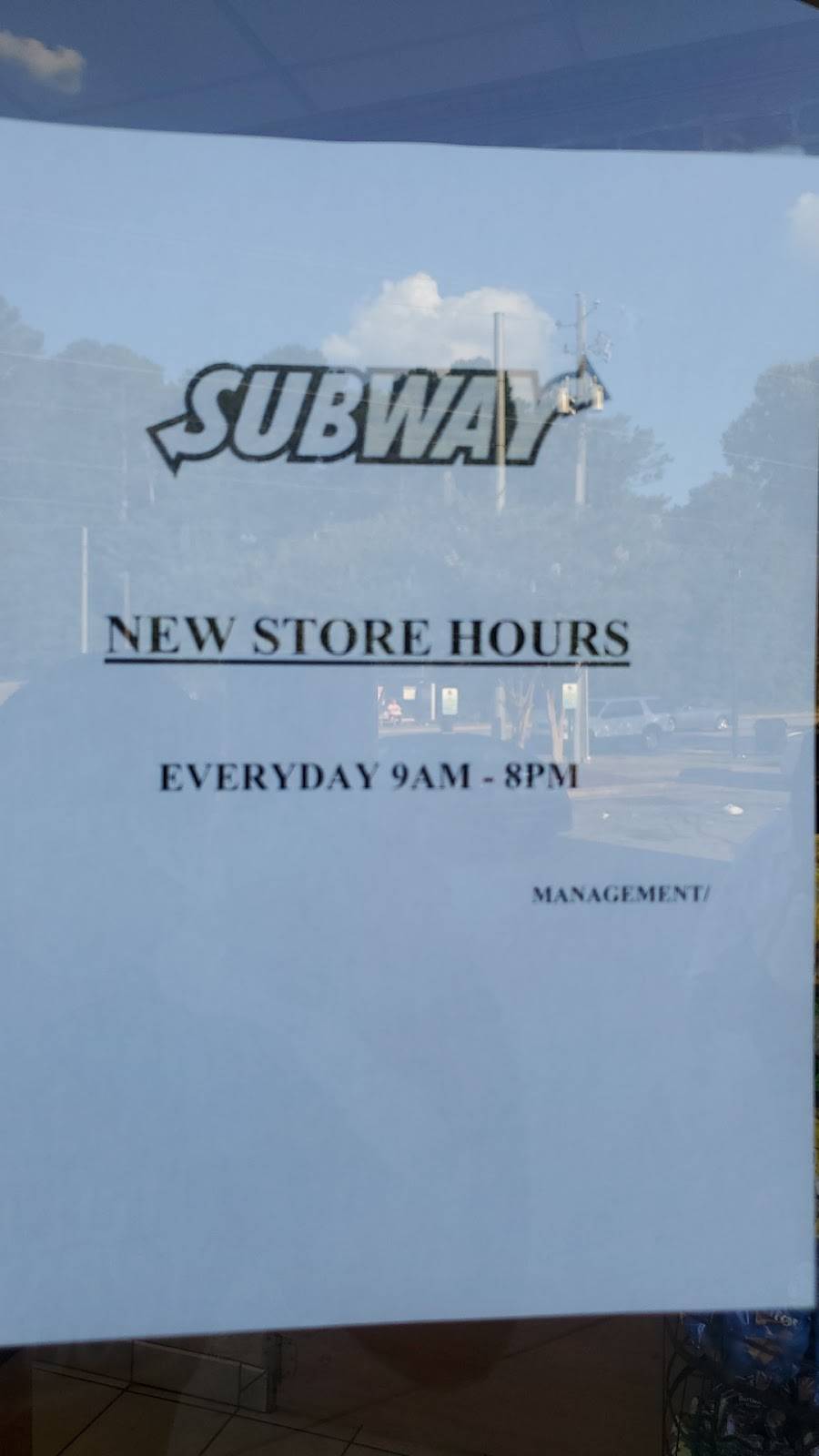 Subway | 6045 Old National Hwy Suite 101, Atlanta, GA 30349, USA | Phone: (770) 909-4428