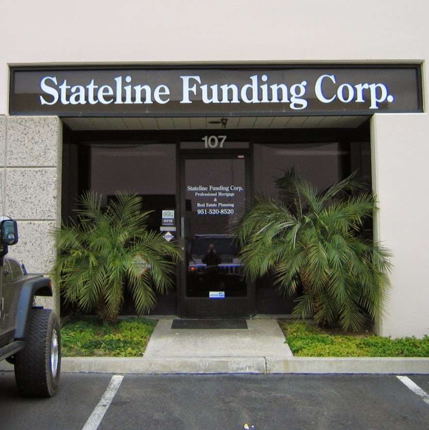 Stateline Funding Corporation | 1705 Rimpau Ave #107, Corona, CA 92881 | Phone: (800) 782-8354