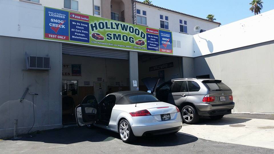 HOLLYWOOD SMOG CHECK star station. | 5700 Hollywood Blvd, Los Angeles, CA 90028, USA | Phone: (323) 462-2722