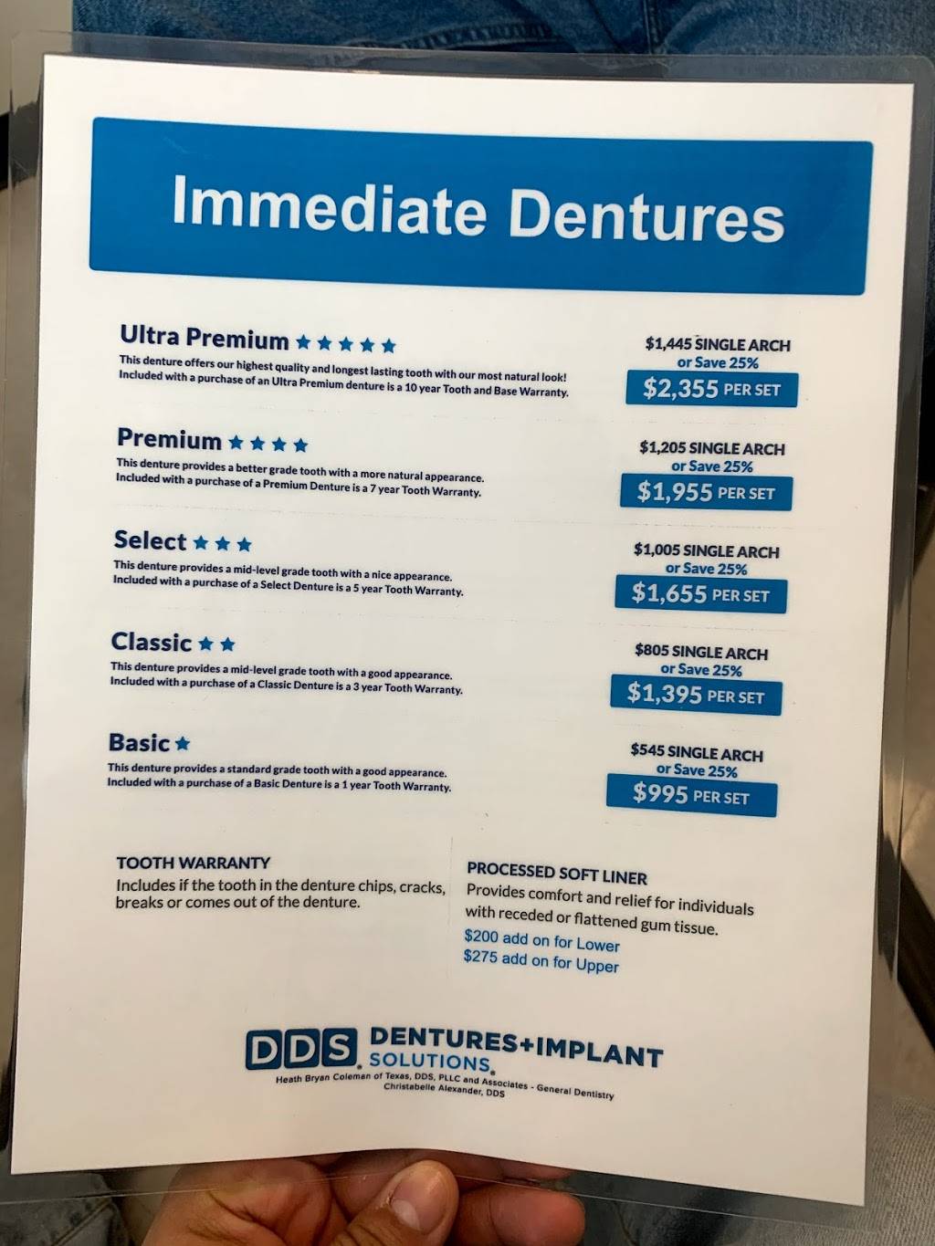 DDS Dentures + Implant Solutions of Euless, TX | 901 E Harwood Rd #100, Euless, TX 76039, USA | Phone: (817) 857-4957