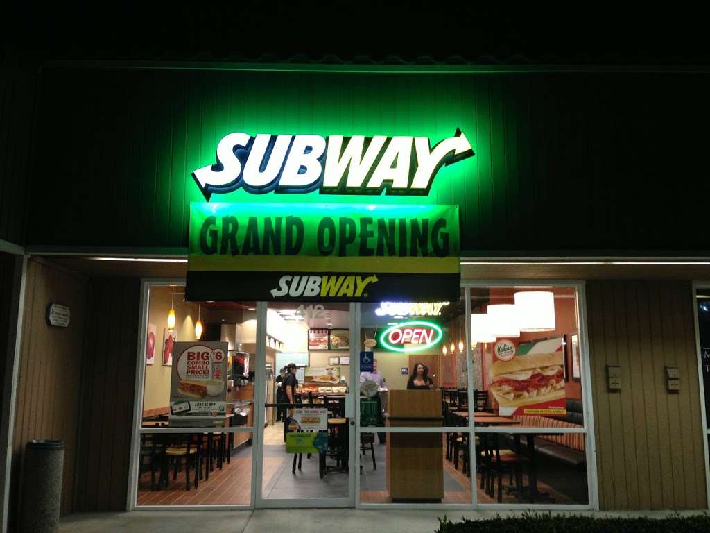 Subway Restaurants | 412 N Lakeview Ave, Anaheim, CA 92807, USA | Phone: (714) 685-6704