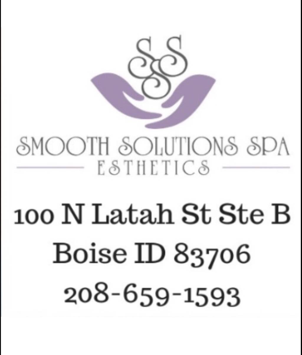 Smooth Solutions Spa- LLC Esthetics | South end of the complex, 100 N Latah St Ste B, Boise, ID 83706, USA | Phone: (208) 659-1593