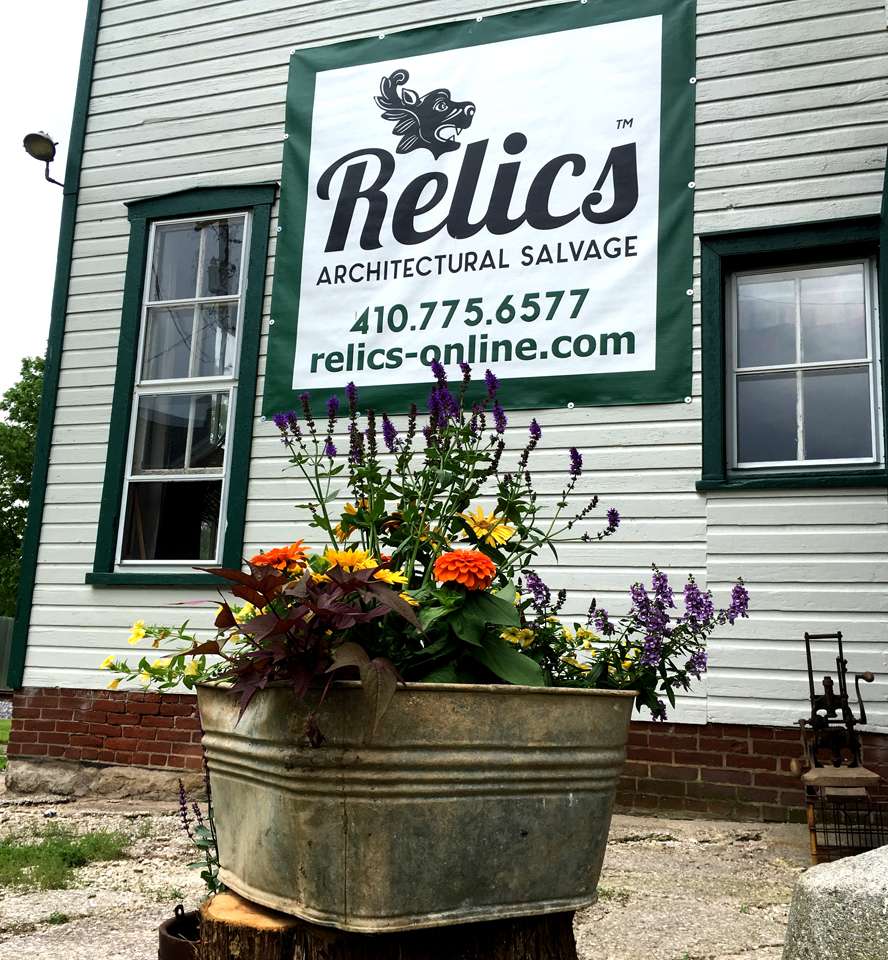 Relics Architectural Salvage | 417 Mckinstrys Mill Rd, Union Bridge, MD 21791, USA | Phone: (410) 775-6577
