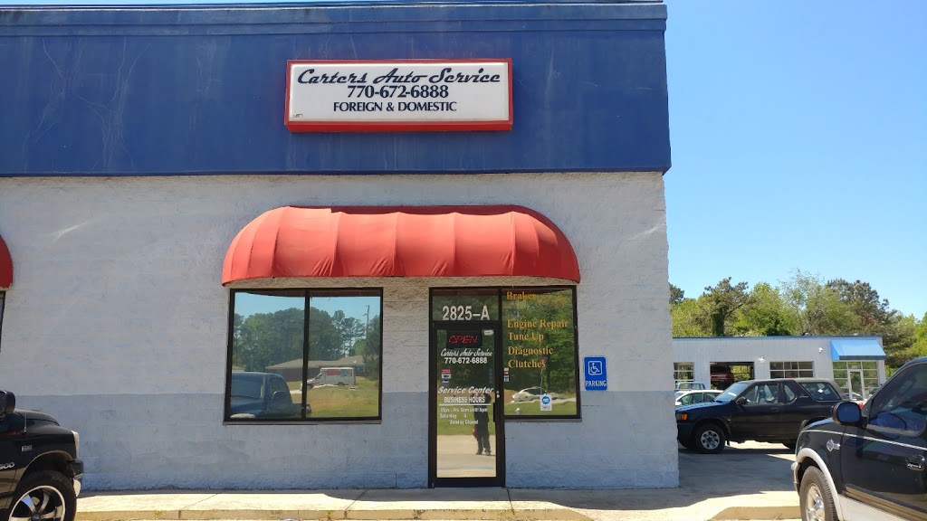 Carters Auto Service | 2825 Fairburn Rd, Douglasville, GA 30135, USA | Phone: (770) 672-6888