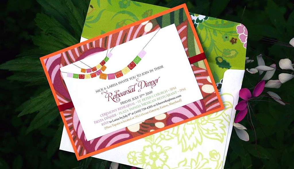MOYA LARA :: Exquisite Wedding Invitations | 320 Crouse Mill Rd, Queen Anne, MD 21657, USA | Phone: (410) 739-4305