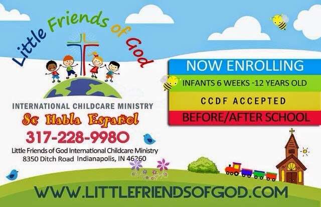 Little Friends of God | 8350 Ditch Rd, Indianapolis, IN 46260, USA | Phone: (317) 228-9980