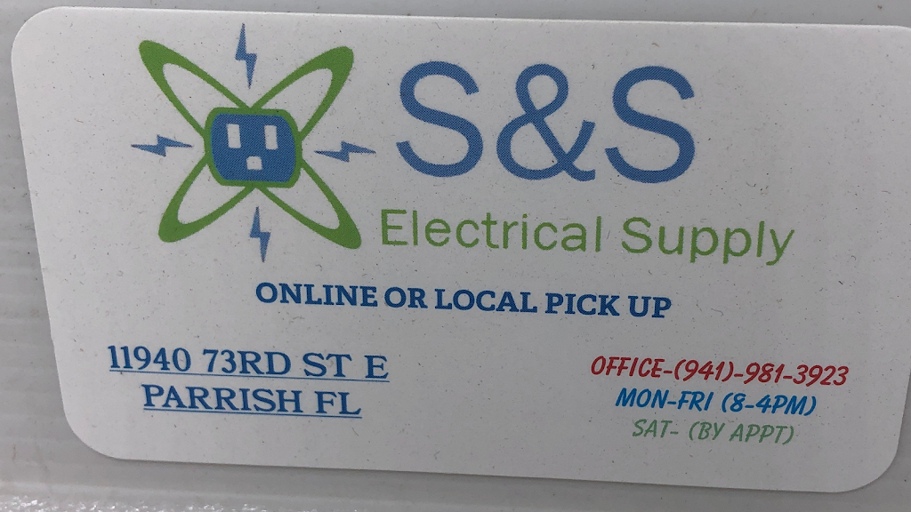 S&S Electrical Supply | 11940 73rd St E, Parrish, FL 34219, USA | Phone: (941) 981-3923