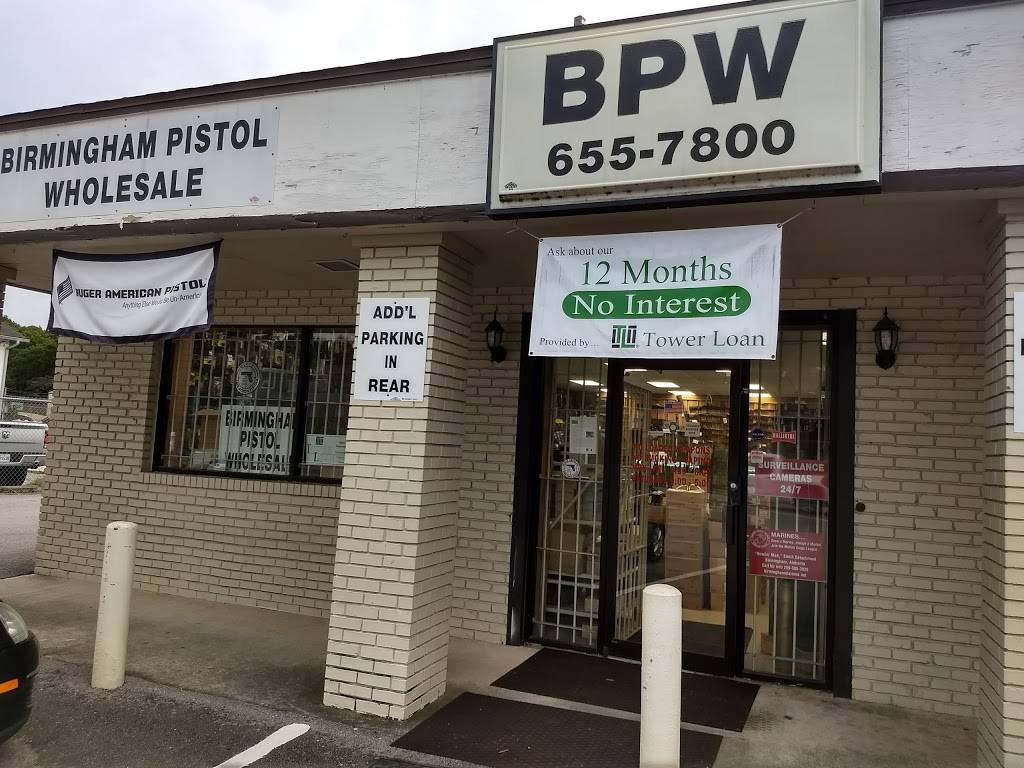 Birmingham Pistol Wholesale Inc. (BPW) | 6969 Gadsden Hwy, Trussville, AL 35173, USA | Phone: (205) 655-7800