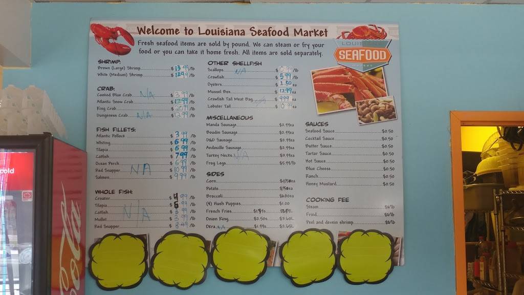 Louisiana Seafood & Bee Deli | 3389 Columbia Woods Dr, Decatur, GA 30032, USA | Phone: (404) 288-2021