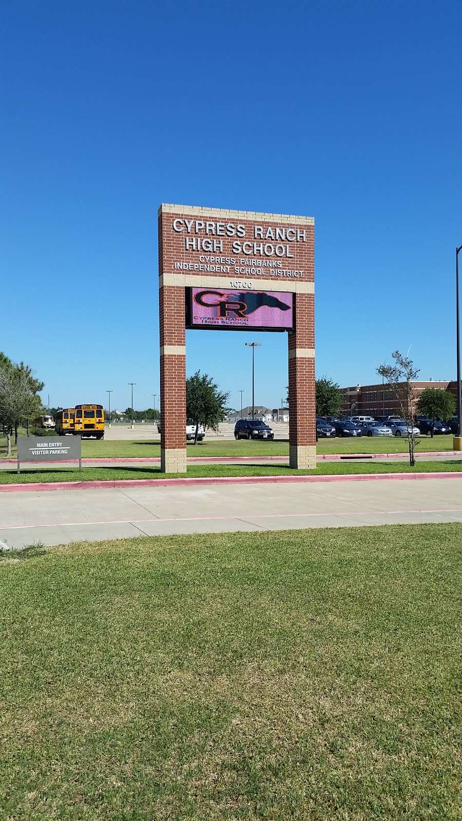 Cypress Ranch High School | 10700 Fry Rd, Cypress, TX 77433, USA | Phone: (281) 373-2300