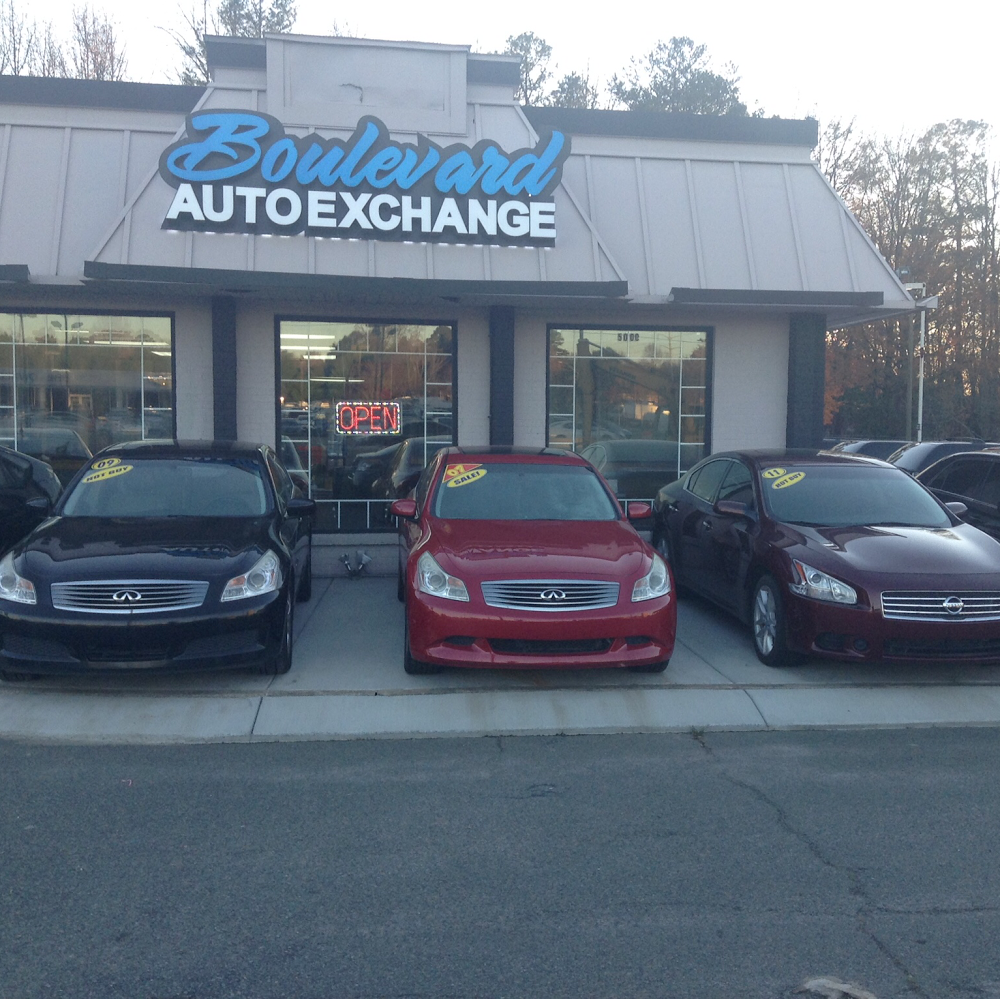 Boulevard Auto Exchange | 5000 E Independence Blvd, Charlotte, NC 28212, USA | Phone: (704) 566-7606