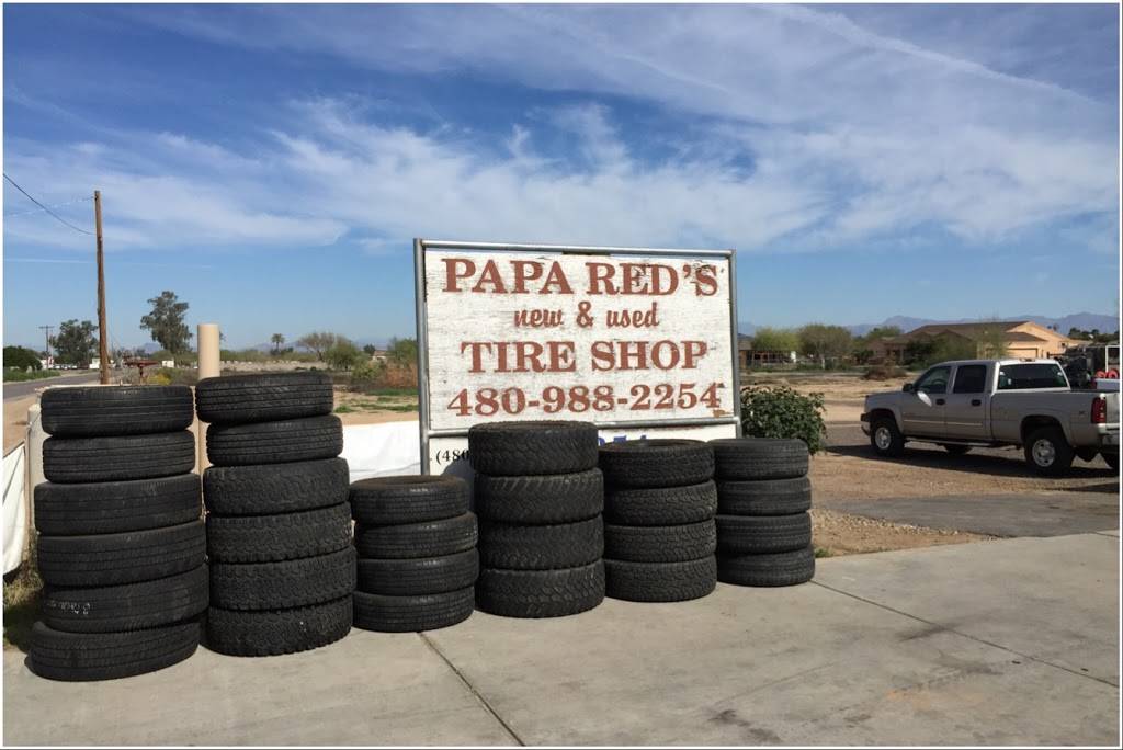 Papa Reds Tire Shop | 25801 S Power Rd, Queen Creek, AZ 85142, USA | Phone: (480) 988-2254