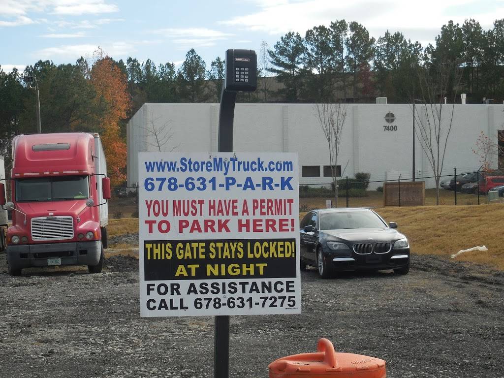 Atlanta Tractor Trailer Truck Parking | 7200 Graham Rd, Fairburn, GA 30213, USA | Phone: (678) 631-7275