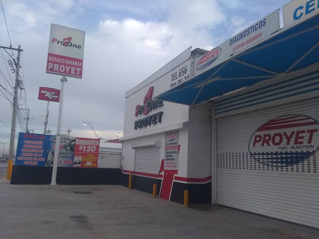 AUTOSERVICIO PROYET S DE RL DE CV | Av Manuel Talamas Camandari, 32575 Cd Juárez, Chih., Mexico | Phone: 656 701 9624