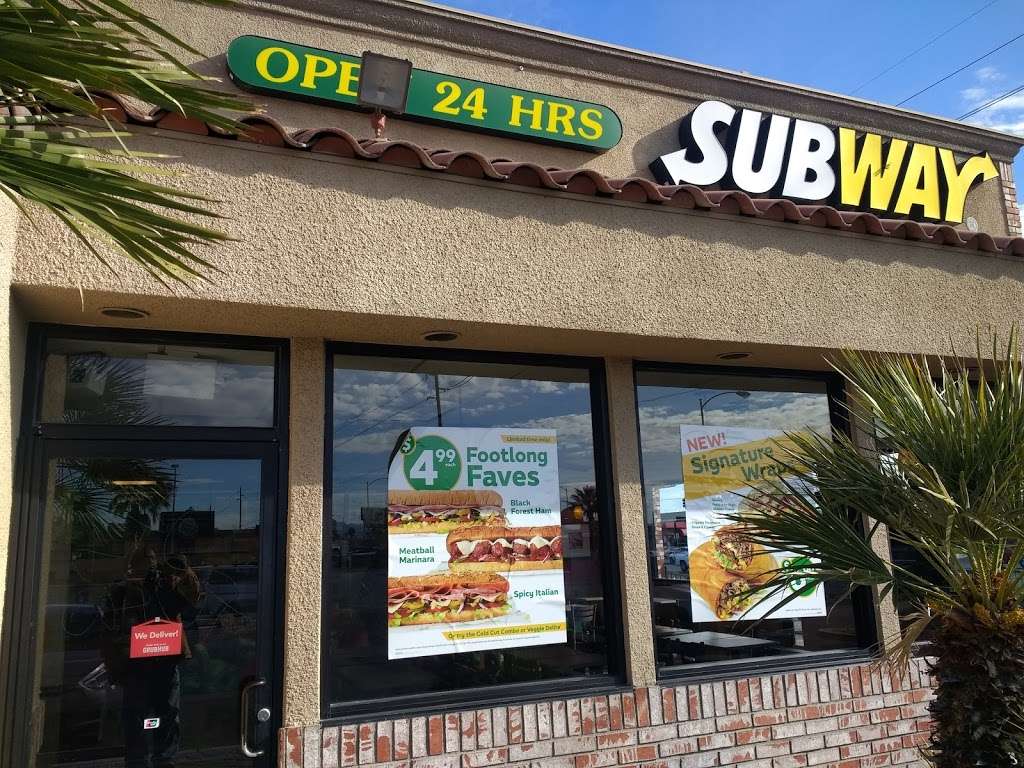 Subway | 1961 N Nellis Blvd, Las Vegas, NV 89115 | Phone: (702) 453-0548