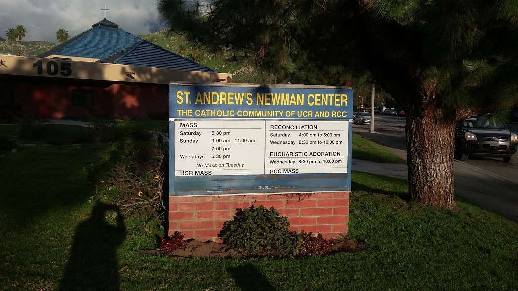 St Andrews Newman Center | 105 W Big Springs Rd, Riverside, CA 92507, USA | Phone: (951) 682-8751