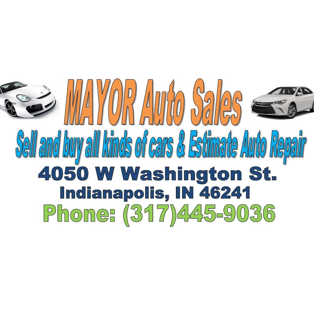 MAYOR Auto Sales INC | 4050 W Washington St, Indianapolis, IN 46241, USA | Phone: (317) 445-9036
