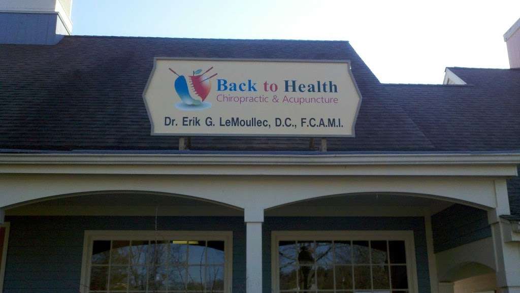 Back to Health Chiropractic & Acupuncture | 20 Sherman Hill Rd, Woodbury, CT 06798, USA | Phone: (203) 263-0411