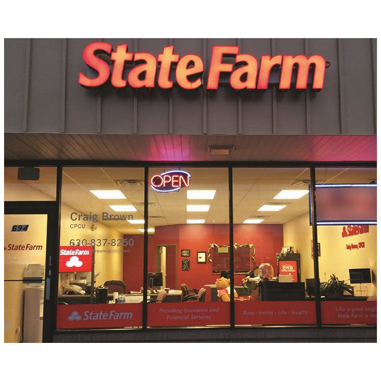 Craig Brown - State Farm Insurance Agent | 694 S Barrington Rd, Streamwood, IL 60107, USA | Phone: (630) 837-8250