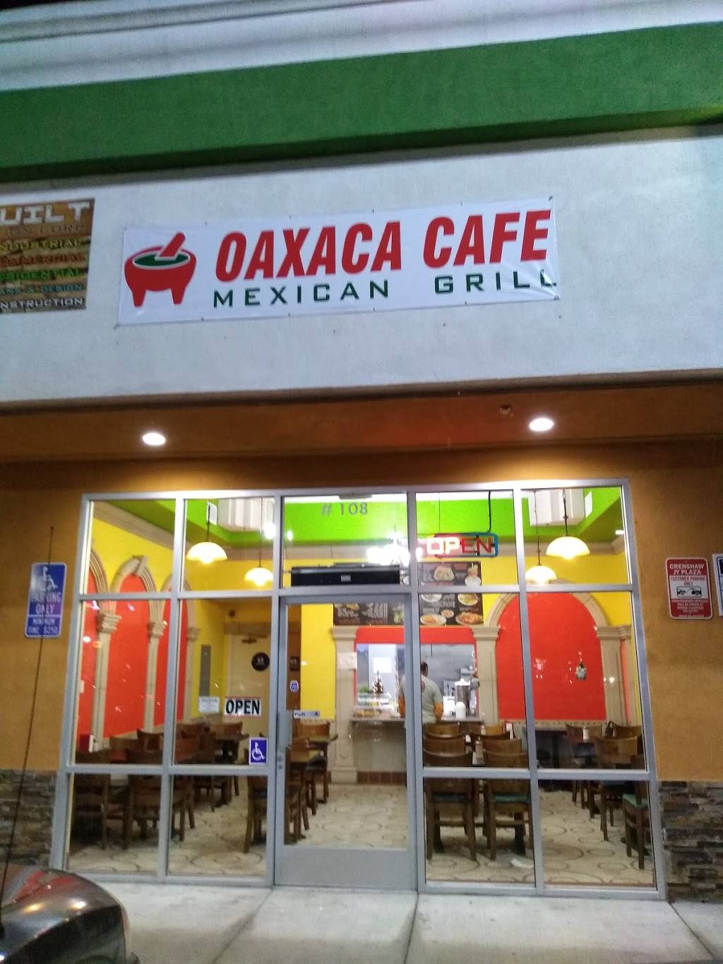 Oaxaca Cafe Mexican Grill | 10925 Crenshaw Blvd # 108, Inglewood, CA 90303 | Phone: (424) 227-9992