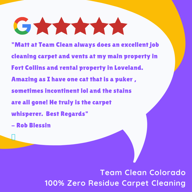 Team Clean Colorado - Residue-Free Carpet Steam Extraction | 3644 Downieville St, Loveland, CO 80538, USA | Phone: (970) 667-5050