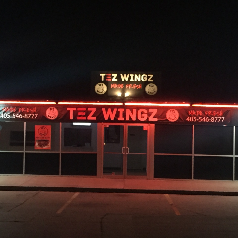 TEZ WINGZ | 3801 N Oak Grove Dr, Midwest City, OK 73110, USA | Phone: (405) 546-8777