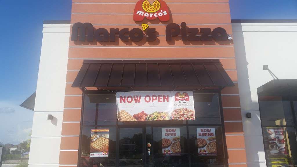 Marcos Pizza | 8350 Fry Rd #100, Cypress, TX 77433, USA | Phone: (832) 895-5050