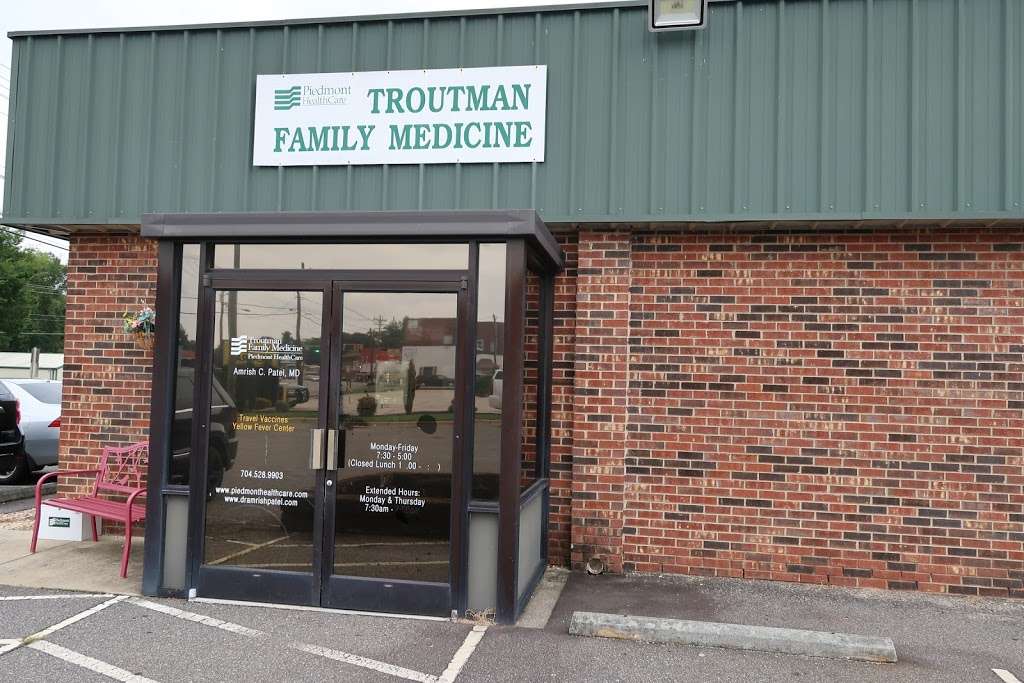 Piedmont HealthCare – Troutman Family Medicine | 154 S Main St, Troutman, NC 28166 | Phone: (704) 528-9903