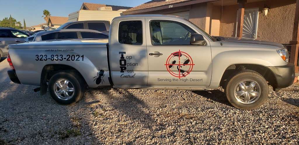 Top Option Pest control | 3714, 11760 Oxford St, Adelanto, CA 92301 | Phone: (760) 991-0132