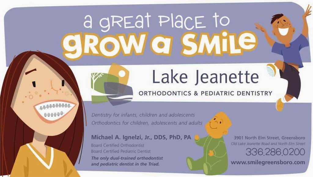 Lake Jeanette Orthodontics & Pediatric Dentistry | 3901 N Elm St, Greensboro, NC 27455 | Phone: (336) 286-0200