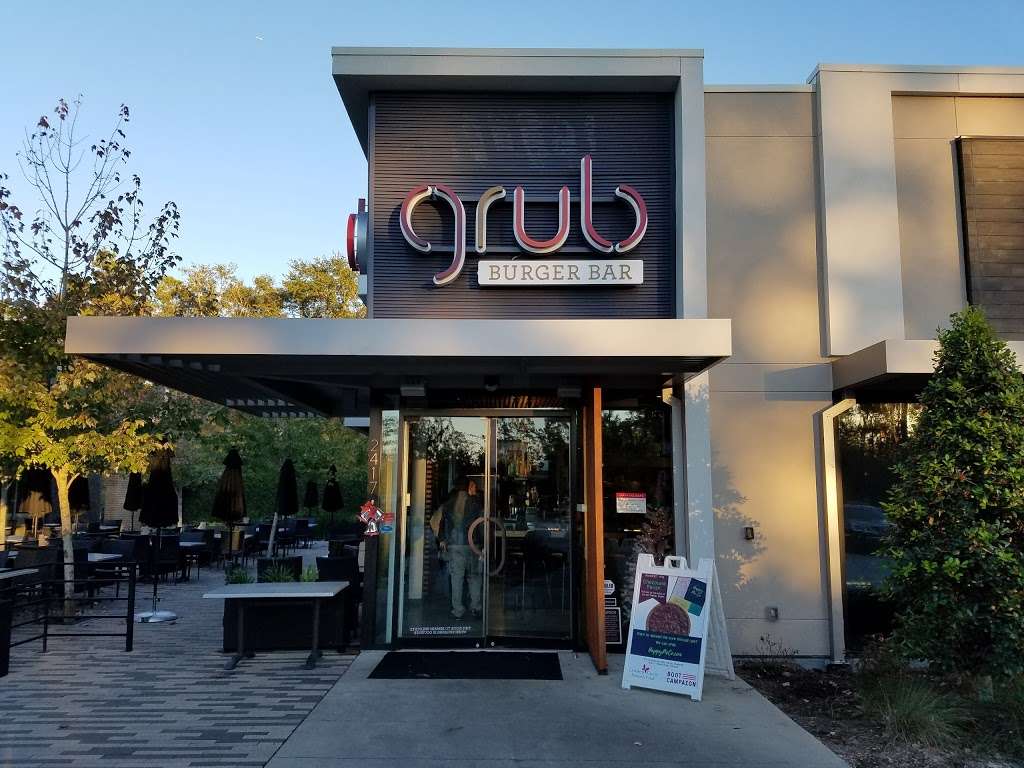 Grub Burger Bar | 2417 Research Forest Dr, The Woodlands, TX 77381, USA | Phone: (281) 907-9001