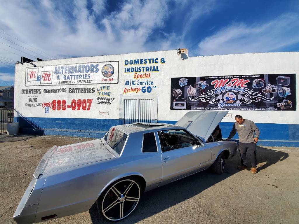 M & M Alternators & Batteries Inc | 121 N Mt Vernon Ave, San Bernardino, CA 92410 | Phone: (909) 888-0907