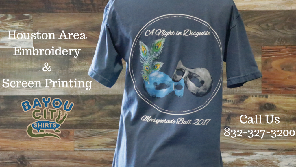Bayou City Shirts | 10207 S Sam Houston Pkwy W #140, Houston, TX 77071, USA | Phone: (832) 327-3200