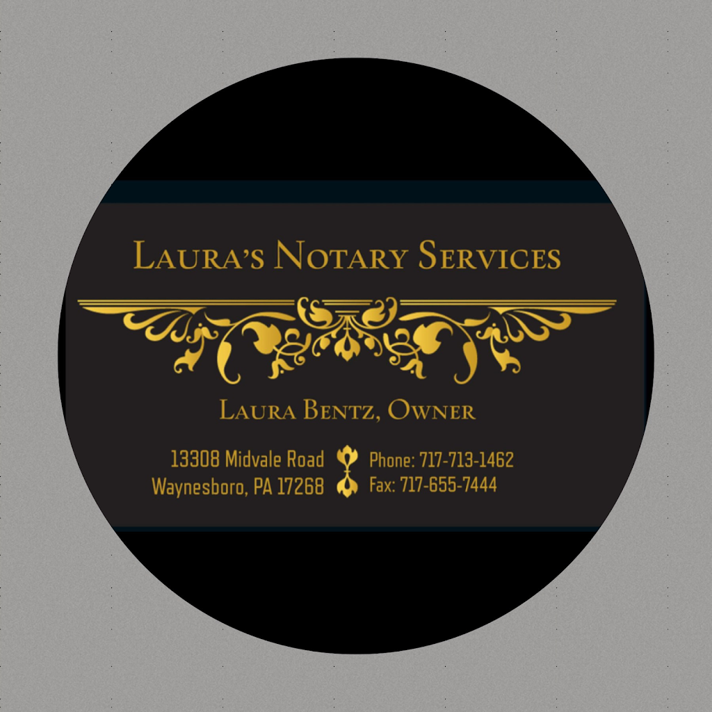 Lauras Notary Services | 13308 Midvale Rd, Waynesboro, PA 17268 | Phone: (717) 713-1462