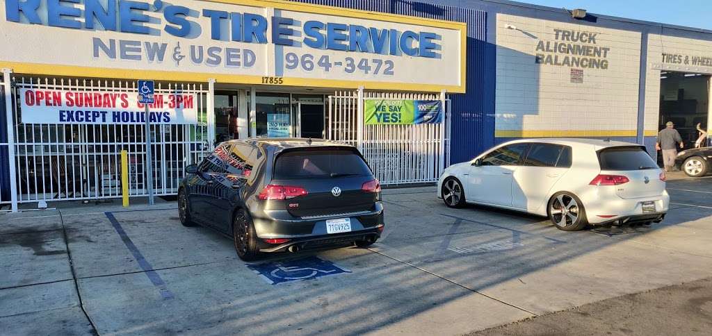 Renes Tire Services | 17855 Valley Blvd, La Puente, CA 91744, USA | Phone: (626) 964-3472