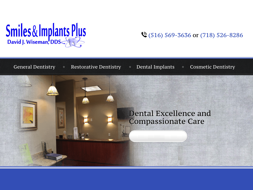 David J Wiseman, DDS | 186-06 Union Tpke, Fresh Meadows, NY 11366, USA | Phone: (718) 526-8286