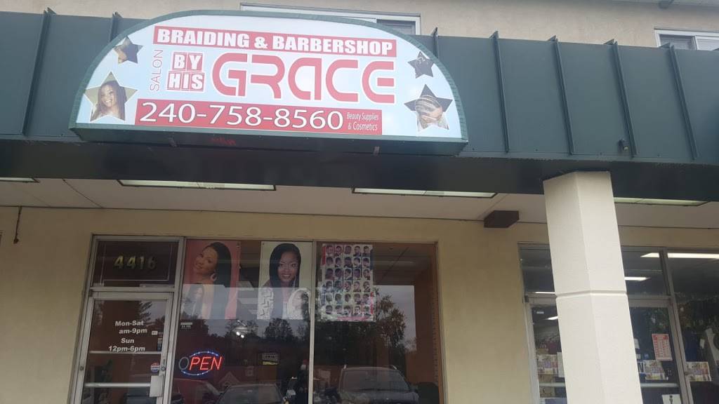 Hair Braiding & Barbershop and Comestics By HIS GRACE | 4416 Powder Mill Rd, Beltsville, MD 20705, USA | Phone: (240) 758-8560