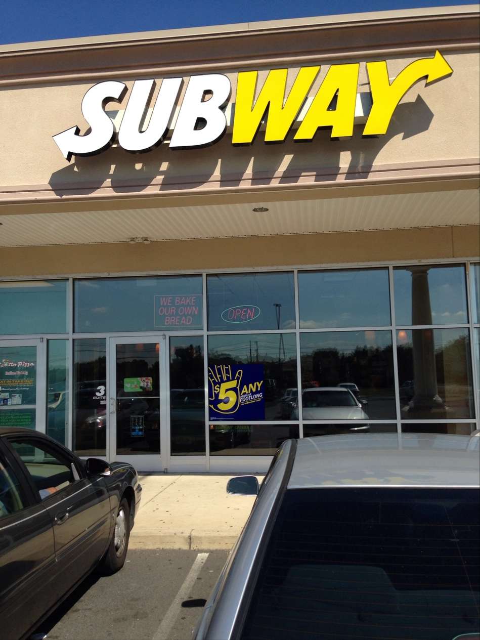 Subway Restaurants | 483 Woodlane Rd, Westampton, NJ 08060, USA | Phone: (609) 531-2319